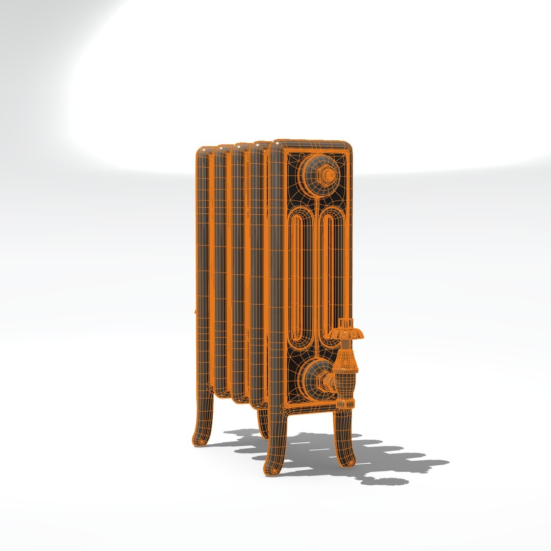 3D Old Style Radiator Model - TurboSquid 1470691