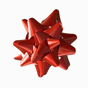 Gift Wrap Bow - Present Bow - 3D Asset