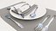 3D dinnerware set