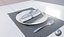 3D dinnerware set