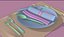 3D dinnerware set
