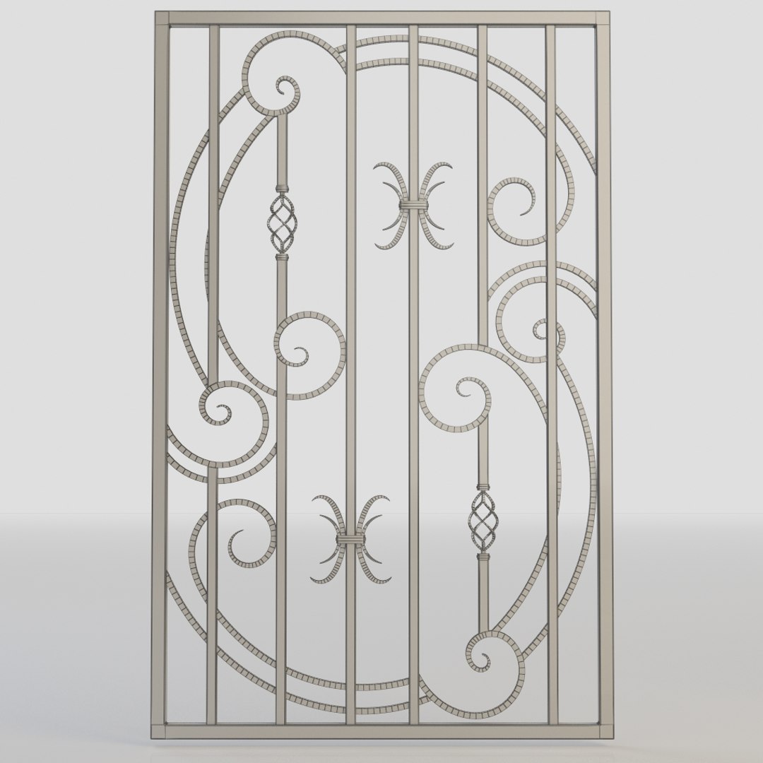 Windows Bars 3d Model