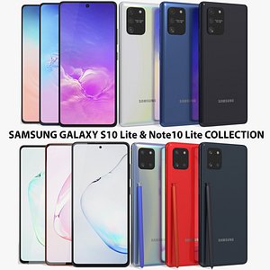 3D model realistic samsung galaxy s10
