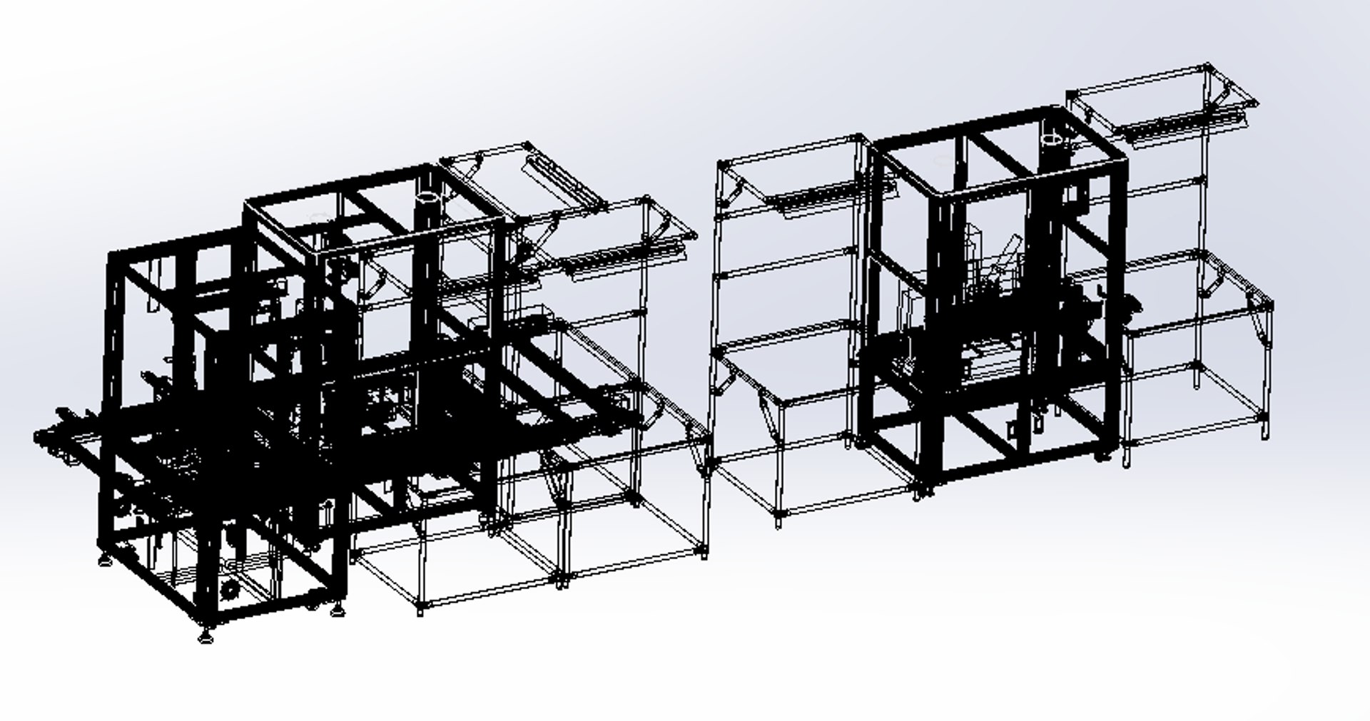 Dispensing integrated production line 3D - TurboSquid 1494452