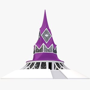 3D model Metaverse Temple of Magic X1 Concept