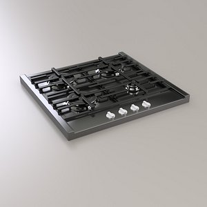 gas panel 3d model