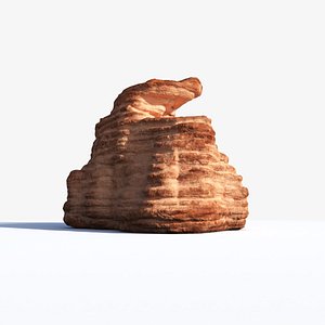 3D model desert rock 24031