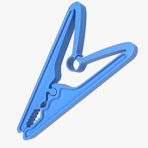 3D clothespin clothes