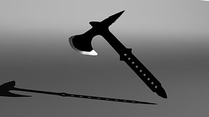 Blackjet Throwing Axe