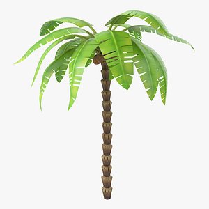 Cartoon Palm Tree model