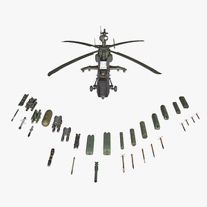 EC-665 Tiger UHT Germany Basic Animation 3D model