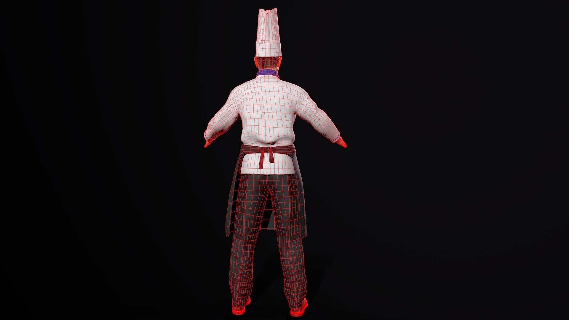 Chef Kitchener Model - TurboSquid 2242812