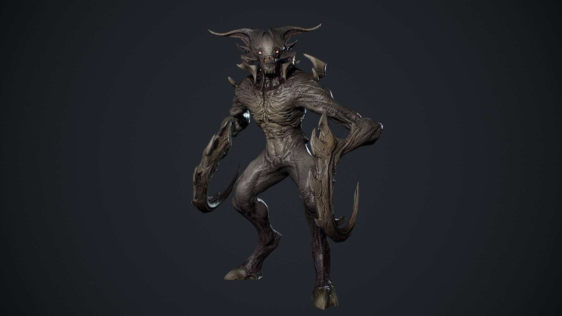 3D Demon Character 9 Model - TurboSquid 2138144