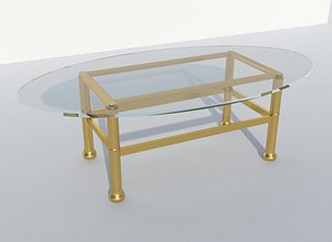 3d coffee table model