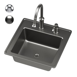 MOEN sink 03 3D model