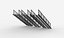 3D-Modell einer Metalltreppe