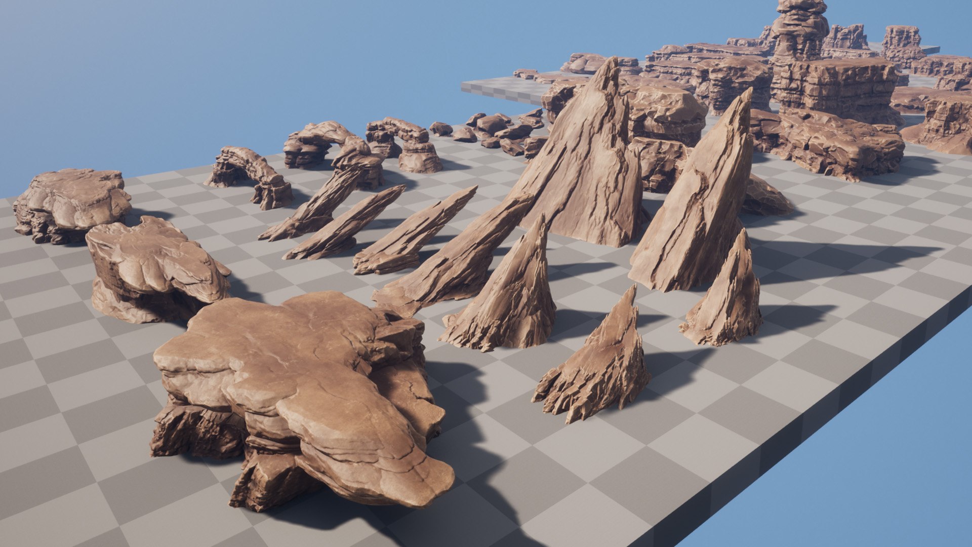 Large - Desert Rocks Collection Model - TurboSquid 2076613