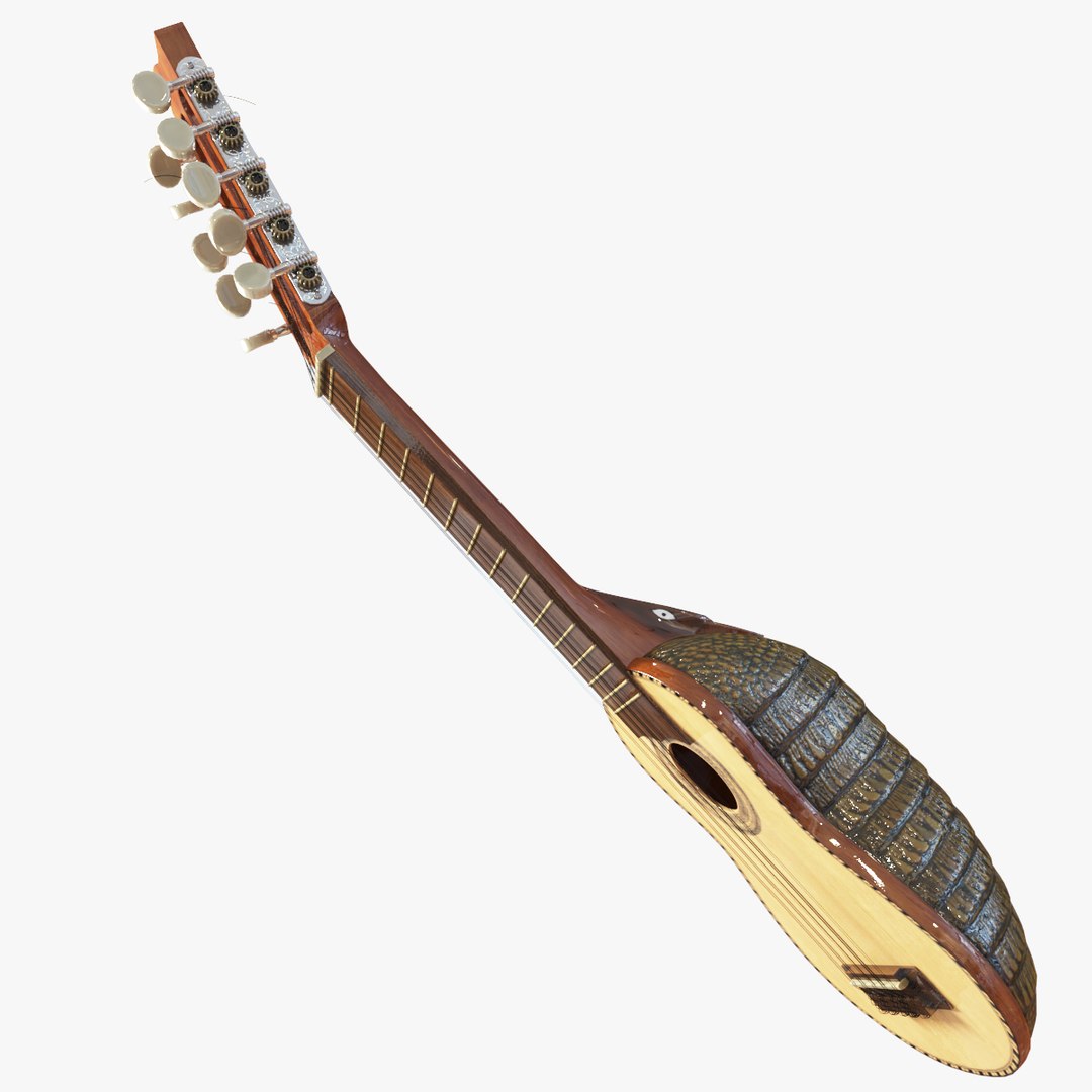 Guitar Strings 3d Model