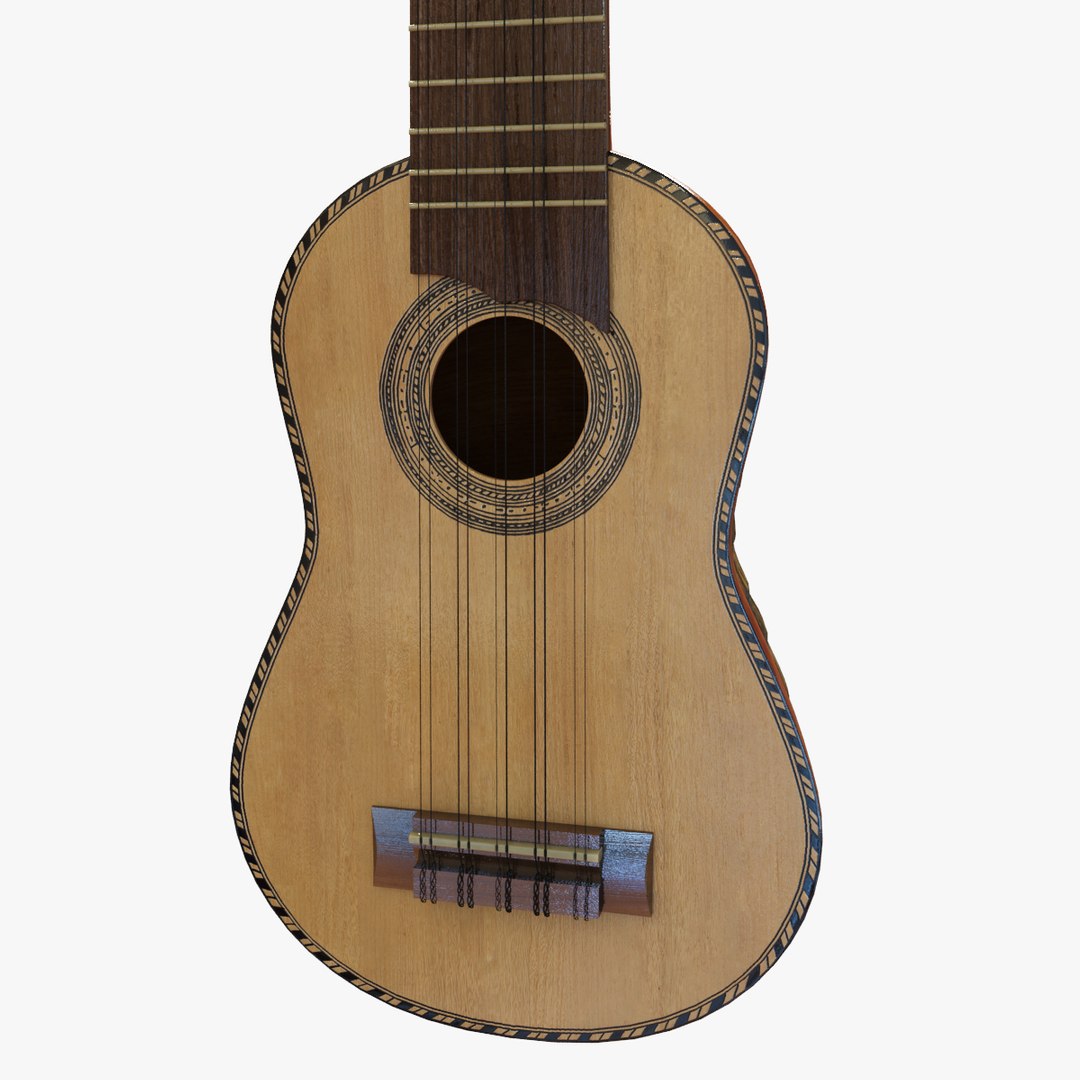 Guitar Strings 3d Model