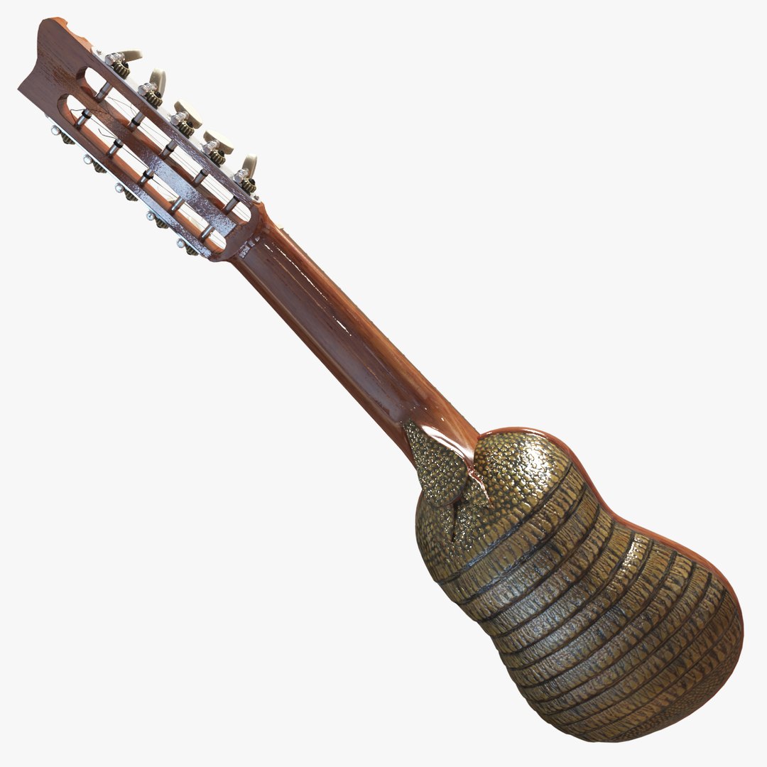 Guitar Strings 3d Model