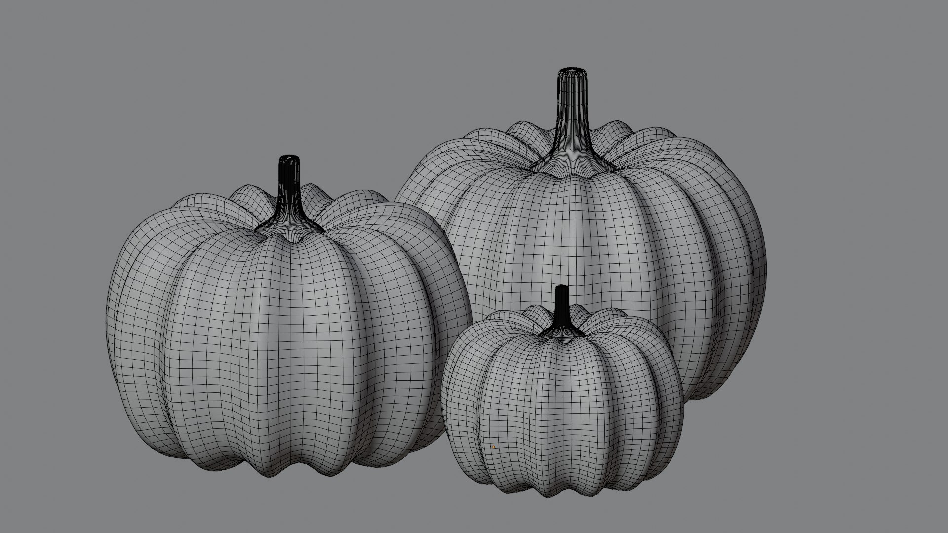 Pumpkin Model - TurboSquid 2369444