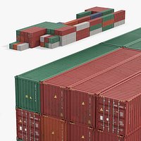 Port Storage Container Formation Without Logos