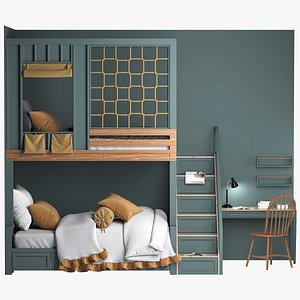 3D Kids room model