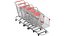 Detailed Shopping Carts Linear Array model