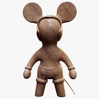 Wooden Boy Mouse