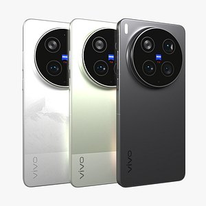 3D Vivo X300 Ultra All Color model