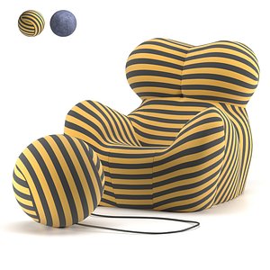 Up 50 and Up 2000 armchair by BB Italia