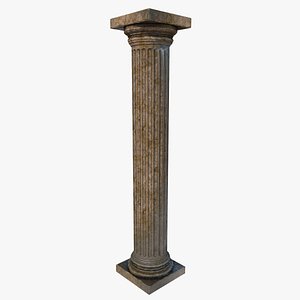 column 3D model