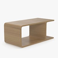 Contemporary Bedside Table for 3D Print
