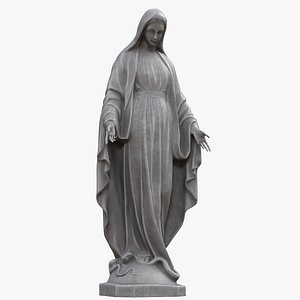 Virgin Mary Statue v2
