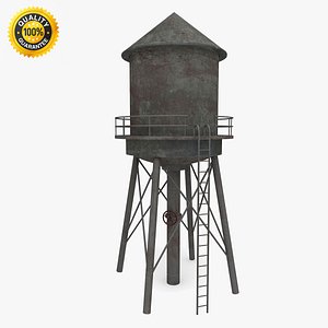 Water Tower (weathered)