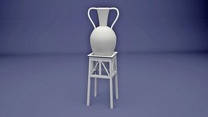 ancient egyptian pot 3D model