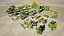 Vegetable Plant 3D Collection