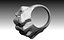 Pendentif bague imprimable Man Punch Fist Hand Fury