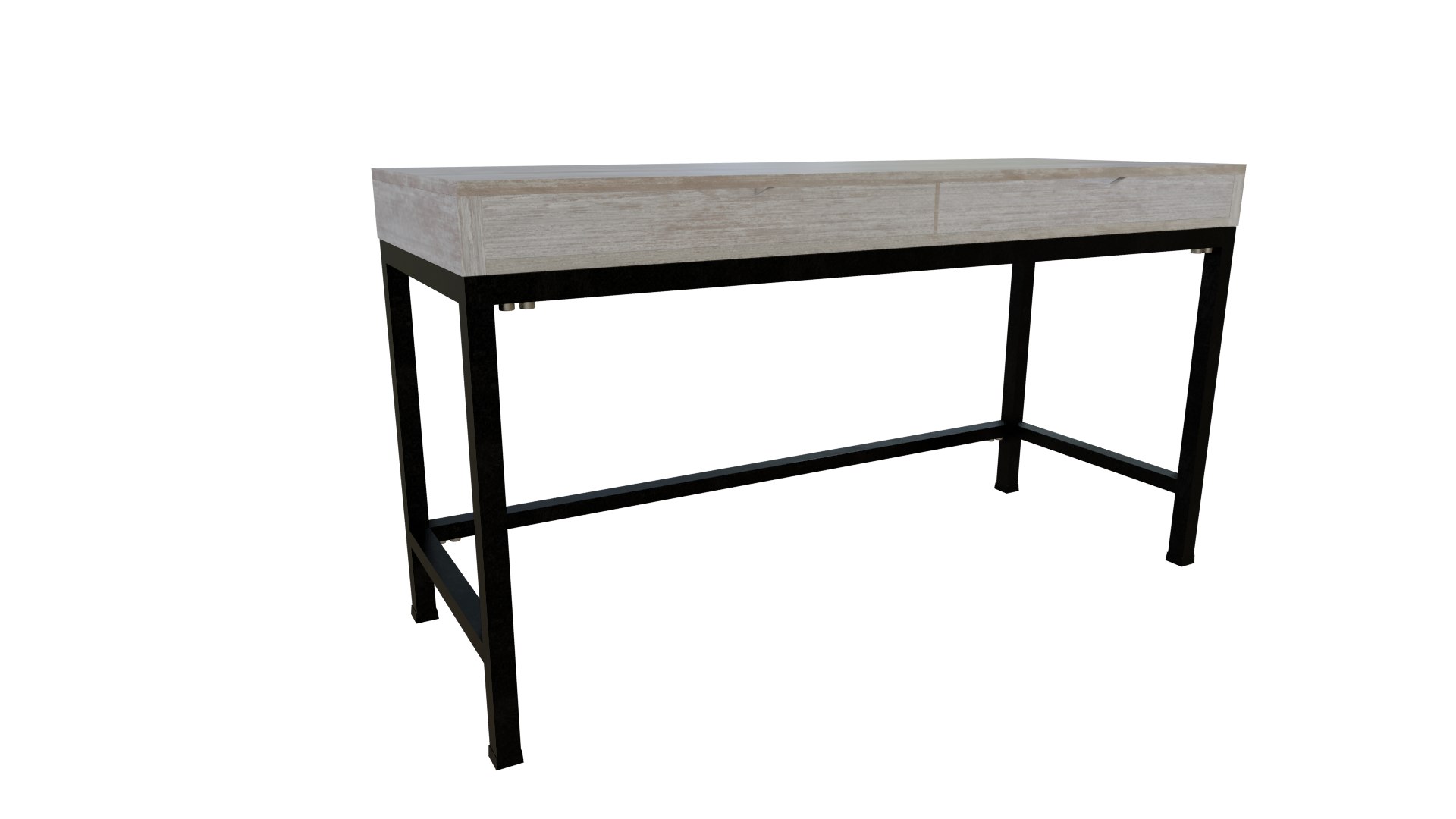 3D model Desk 2 Lowpoly TurboSquid 2121929