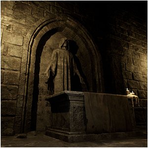 Crypt and catacombs modular dungeon