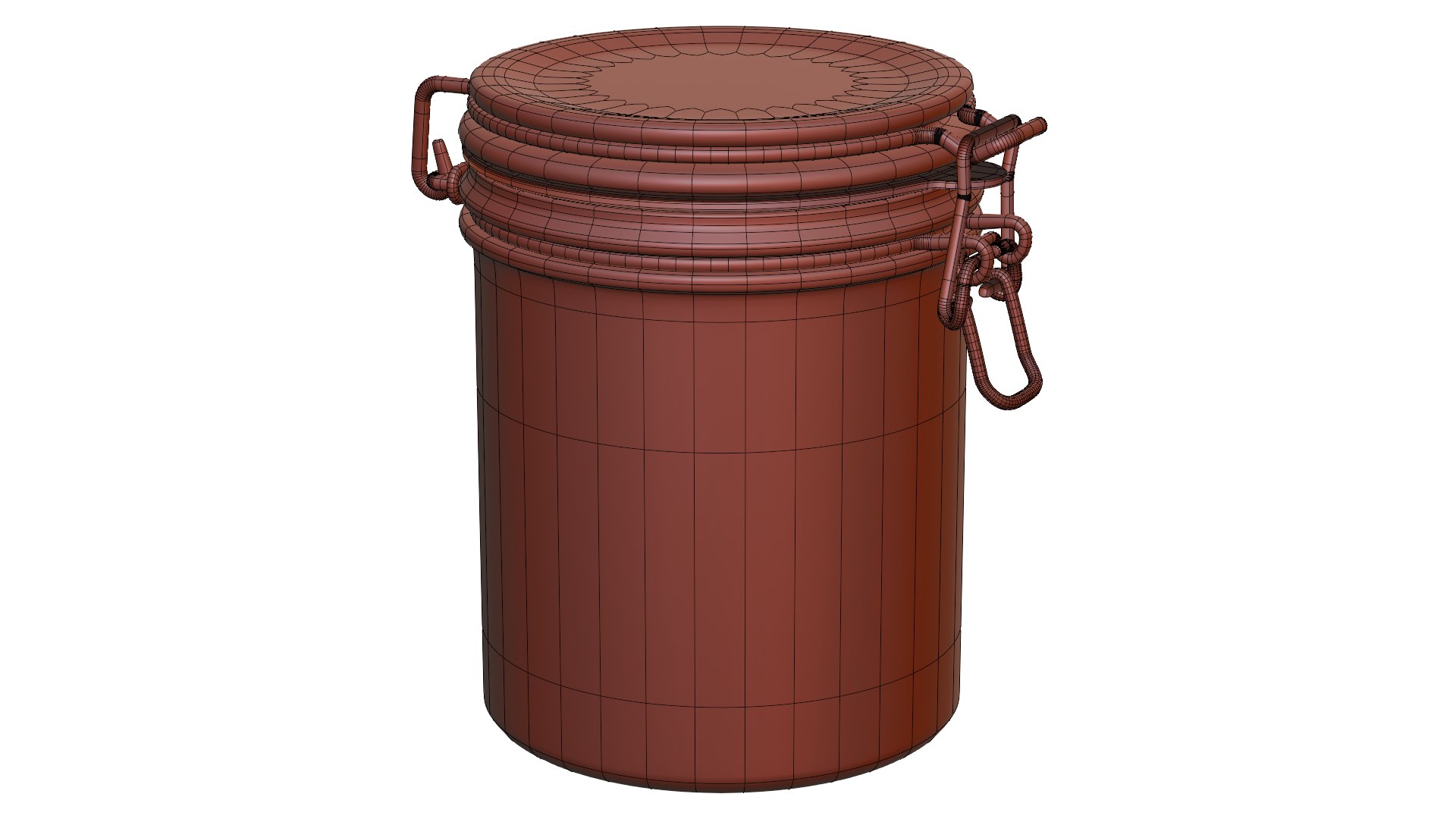 3D Mason Jar TurboSquid 2040144