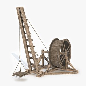 Medieval Wooden Crane 14
