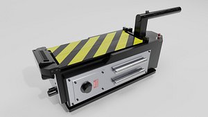 3D Ghosttrap High Poly and Low Poly model