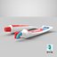 toothpaste set 3D