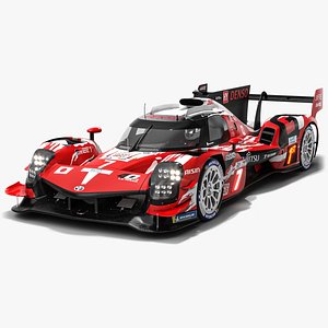 Toyota GR010 2025 Hybrid WEC LMH Hypercar 3D model