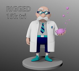 3D model doctor professor