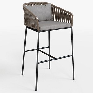 kettal bitta barstool 3D model