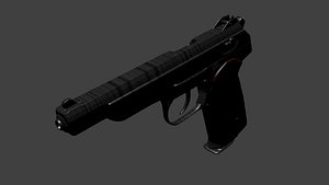 pistol 3D model