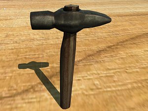 old rusty hammer