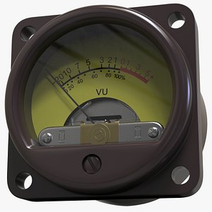3D model Vu Meter